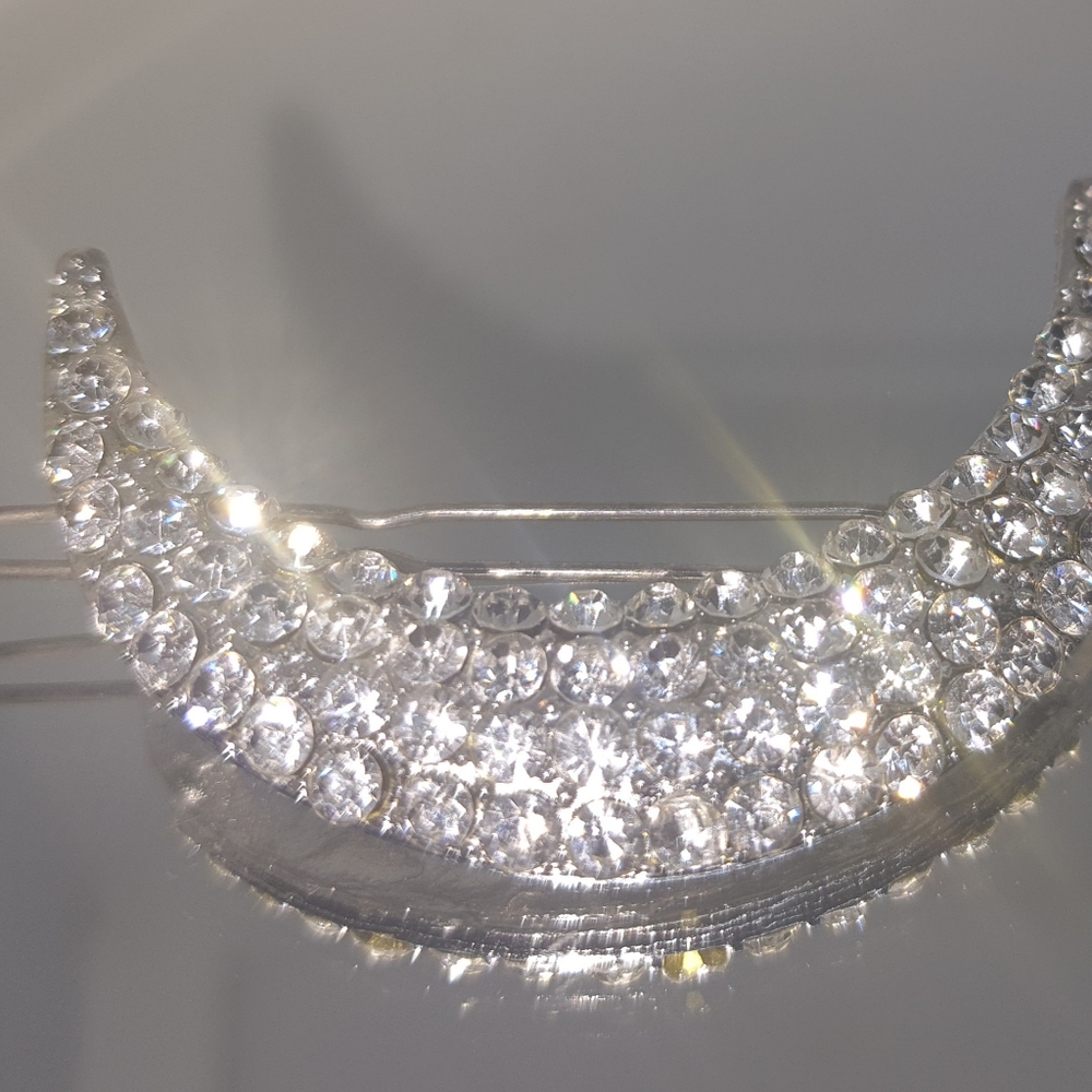 Crescent Moon Hair Clip
